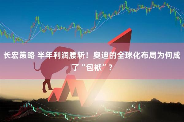 长宏策略 半年利润腰斩！奥迪的全球化布局为何成了“包袱”？